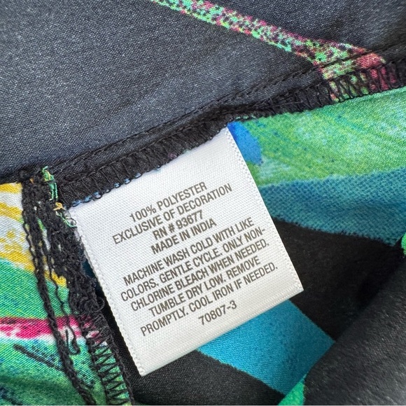 Ana Tropical Print Romper with Tassel Detail - Picture 3 of 6